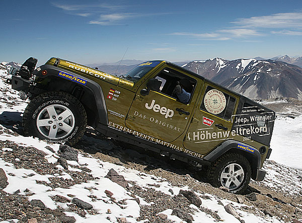 Rekordní výjezd vozů Jeep® Wrangler Unlimited