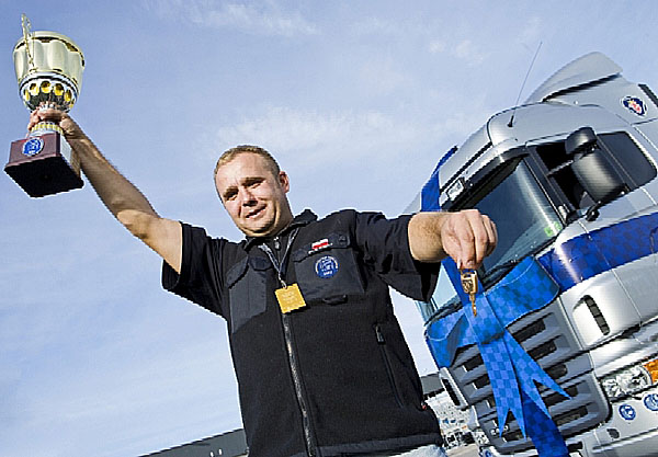 Titul nejlepšího evropského řidiče kamionu putuje do Polska