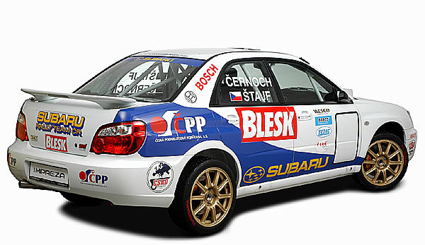 Subaru ČR podporuje soutěžní tým v MMČR v Rallye