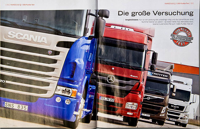 Triumf v nejtěžší konkurenci - vítězem se stala Scania G 420 Triumf v nejtěžší konkurenci - vítězem se stala Scania G 420