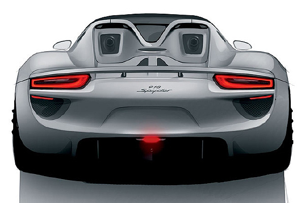 Porsche 918 Spyder – supersportovní vůz budoucnosti s hybridním pohonem typu plug-in