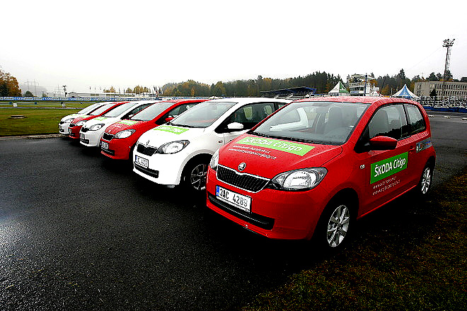 Šest nových vozů Škoda Citigo v Sosnové
