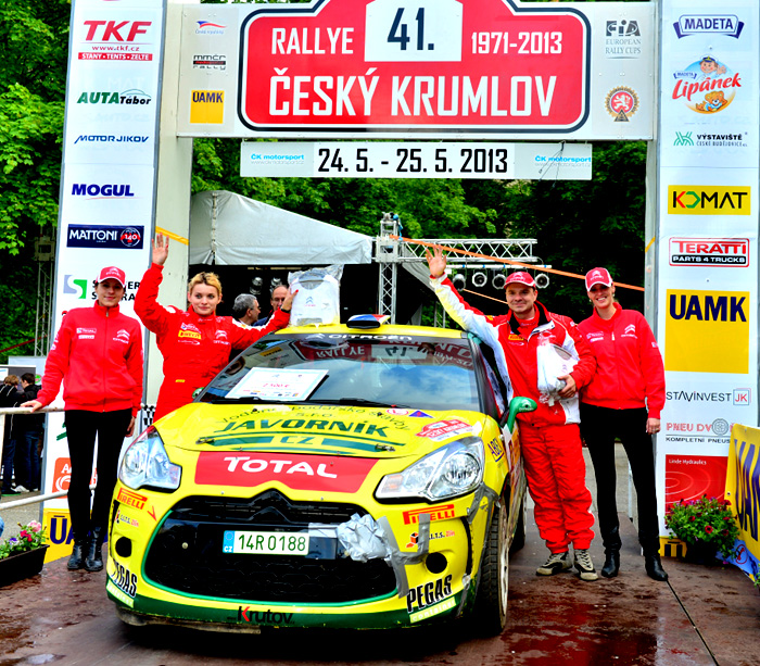 Rallye Český Krumlov: Egon Smékal opět na podiu