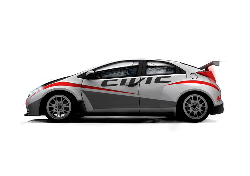 Honda Civic vstupuje do mistrovství světa cestovních vozů FIA