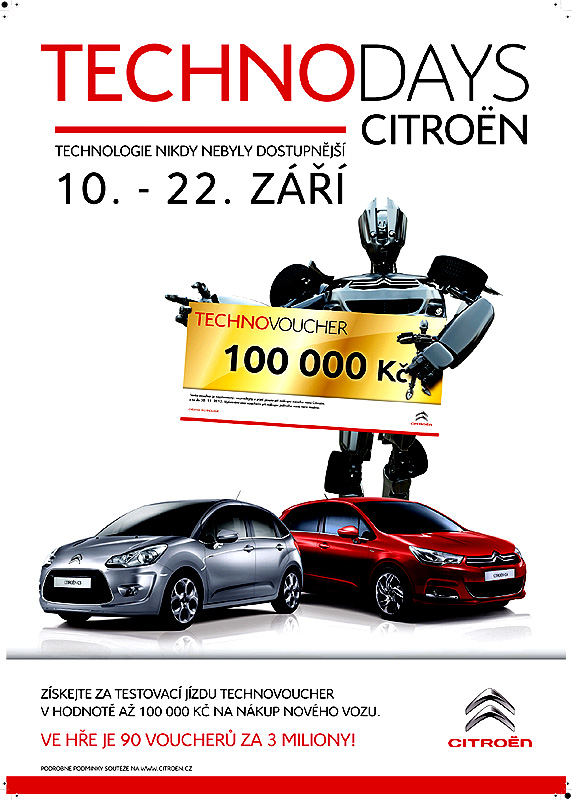 Podzim u Citroënu? Ve hře jsou vouchery za více než 3 miliony korun!