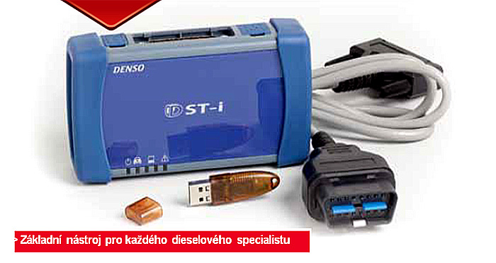 Základní nástroj pro každého dieselového specialistu: Diagnostika Diesel Denso Základní nástroj pro každého dieselového specialistu: Diagnostika Diesel Denso