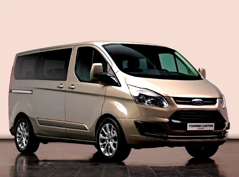 Ford Tourneo Custom Concept se představí ve světové premiéře 6. března na ženevském autosalonu