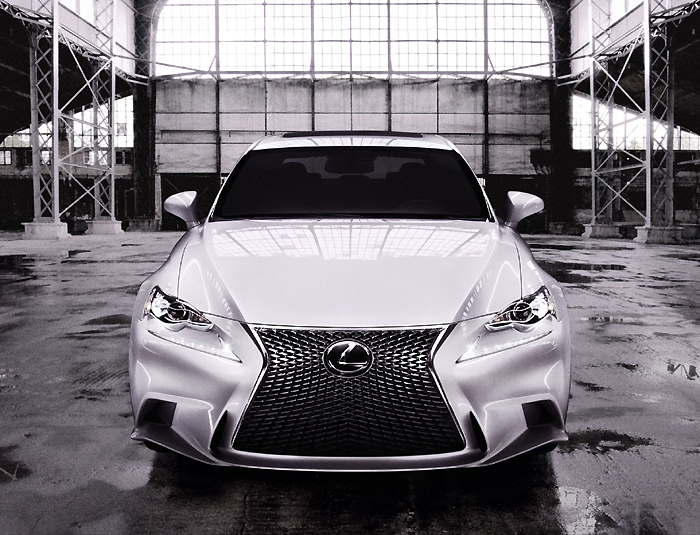 Zcela nový Lexus IS se představí 15. ledna ve světové premiéře na autosalonu v Detroitu