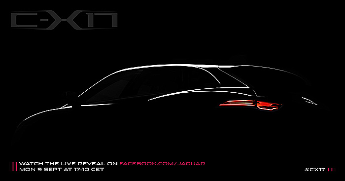 Jaguar představí ve Frankfurtu koncept C-X17