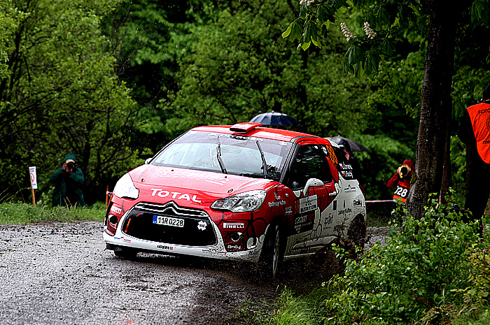 Lucie Červenková, vítězka unikátního projektu Czech Women Talent DS3 R1 2013, absolvovala při Rallysprintu Kopná vydařenou soutěžáckou premiéru