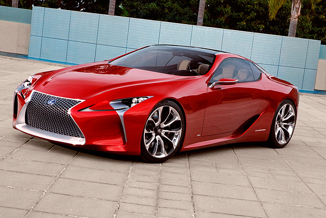 Sportovní kupé Lexus LF-LC s hybridním pohonem bylo nominováno do soutěže elegance