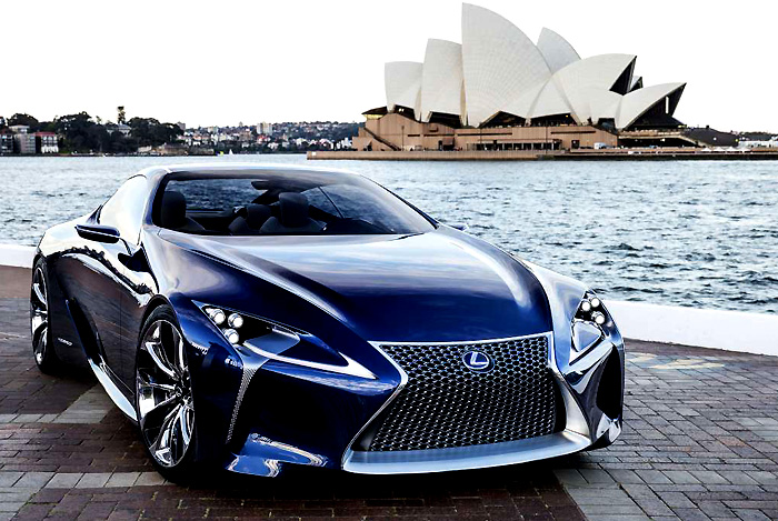 Automobilka Lexus na australském mezinárodním autosalonu v Sydney odhalila svůj senzační koncept LF-LC Blue