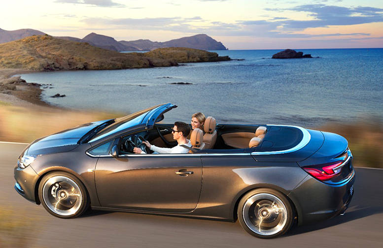 Nový Opel Cascada: Atletický a elegantní kabriolet střední třídy