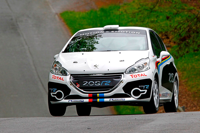 Peugeot 208 R2 prochází testováním