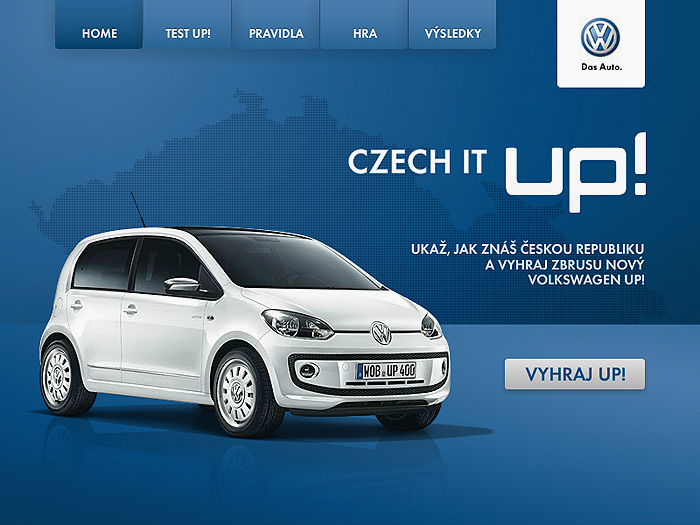 Volkswagen vyhlásil výsledky jedinečné soutěže na Facebooku „Czech it up!“ a předal atraktivní ceny výhercům