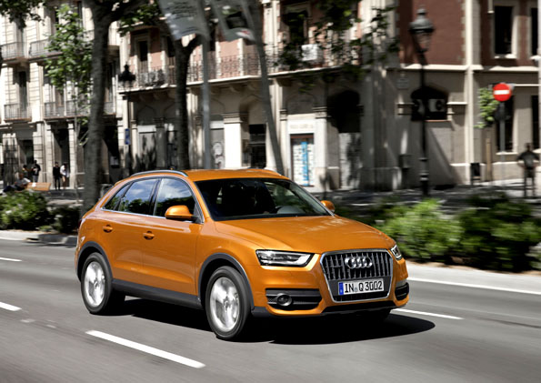 Audi Q3 je „Nejlepší ve třídě“ podle výsledků nárazových testů Euro NCAP z roku 2011