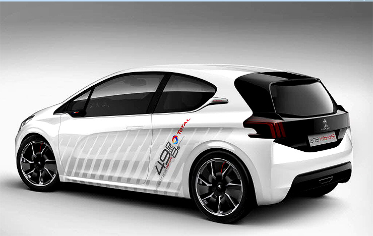 Peugeot 208 HYbrid FE překonal stanovený cíl se 46g CO2/km spotřeby 1,9 l/100 km