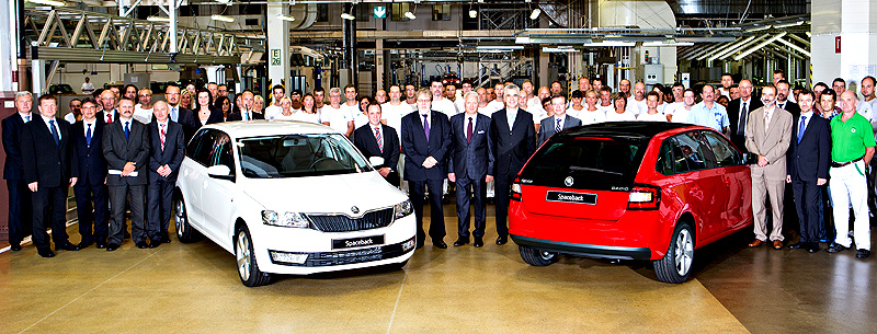 Včera byla zahájena výroba prvního hatchbacku značky ŠKODA