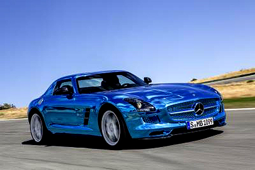 Mercedes-AMG startuje s novým modelem SLS AMG Coupé Electric Drive do nové éry (podrobná informace)