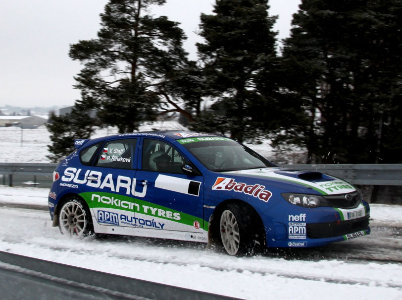 Štajf se Subaru oslaví výročí v extrémních podmínkách na Arctic rallye za polárním kruhem ve Finsku