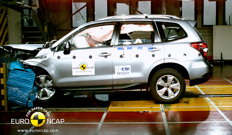 Zcela nový Subaru FORESTER získal nejvyšší pětihvězdičkové ohodnocení v bezpečnostních testech organizace Euro NCAP