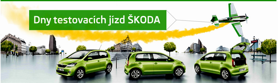 Letní dny testovacích jízd ŠKODA pokračují u autorizovaných prodejců značky ŠKODA v pátek 10., v sobotu 11. a v neděli 12. srpna 