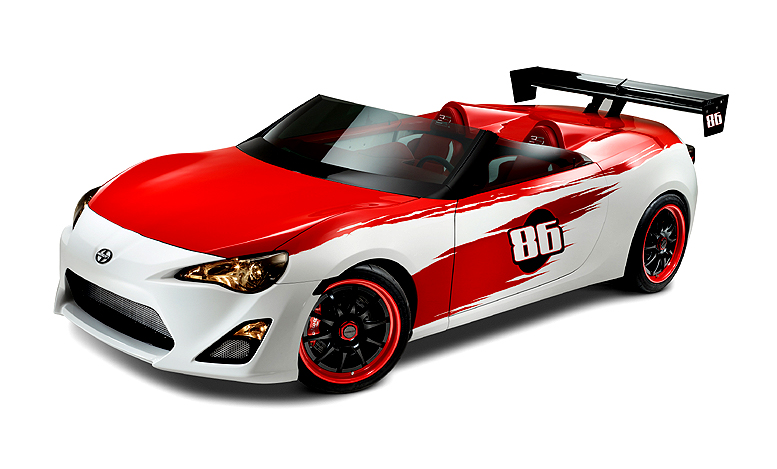 Koncept bez kompromisu - Scion FR-S Speedster na bázi vozu Toyota GT86