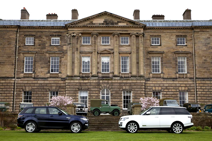 Land Rover oslavil včera 65. výročí založení značky na venkovském sídle Packington Estate blízko Solihullu