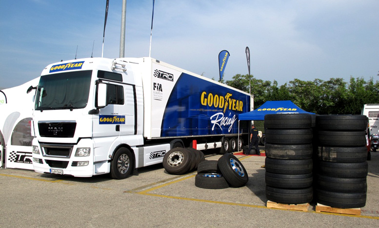 Společnost Goodyear je partnerem evropského šampionátu tahačů i v letošním roce Společnost Goodyear je partnerem evropského šampionátu tahačů i v letošním roce