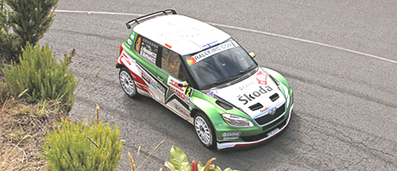 Tým Škoda motosport exceloval na Rally Madeira