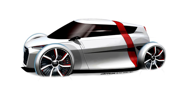 Audi urban concept – zcela nový druh koncepčního vozu