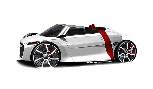 Audi urban concept – technická studie bude představena na zářijovém autosalonu ve Frankfurtu