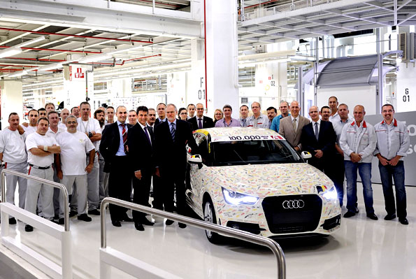 Již téměř rok vyrábí AUDI AG v Bruselu modely Audi A1