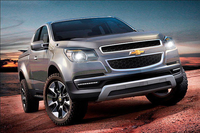 Chevrolet představuje studii trucku Colorado