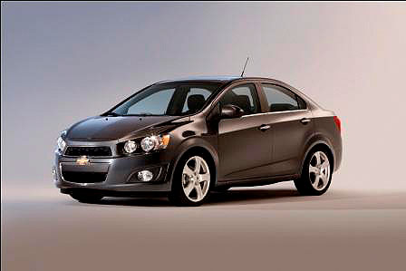 Zcela nový Chevrolet 2012 Aveo/Sonic rozvlnil hladinu Detroitského autosalonu