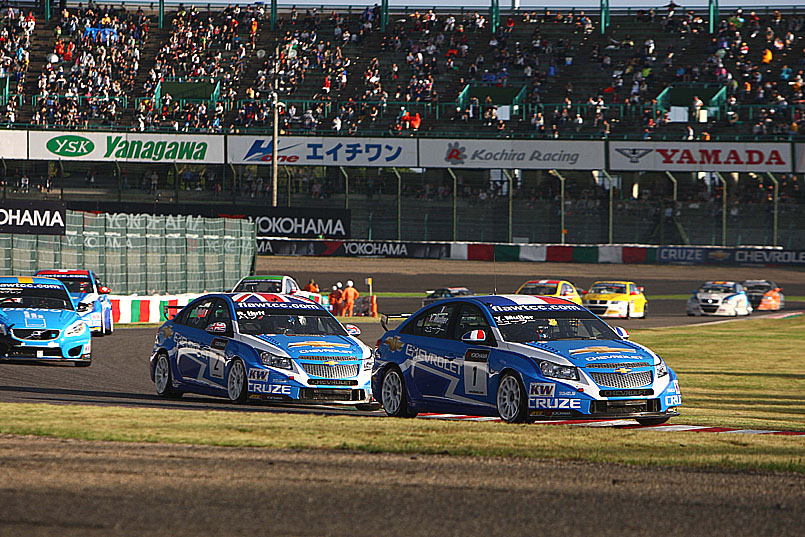 Chevrolet získal v Japonsku v Suzuce další vítězství s úspěšnými vozy Chevrolet Gruze
