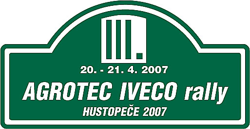 Dubnová AGROTEC IVECO rally 2007 a divácká místa