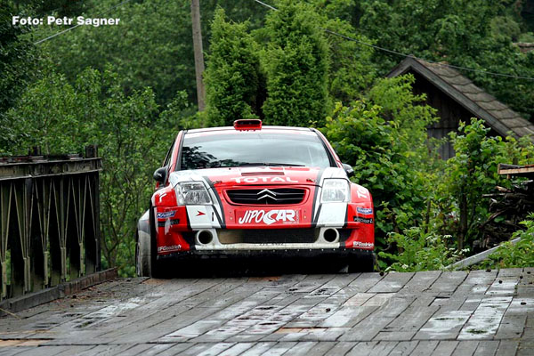 Bohemia 2007: Prokop s Citroenem C2 S1600 na stupních vítězů