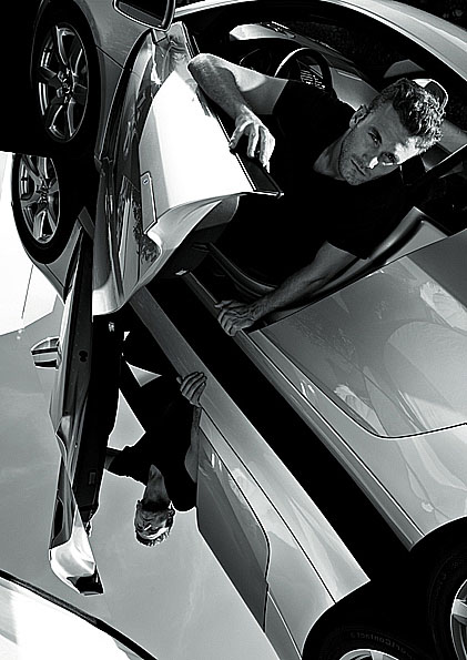 Karl Lagerfeld nafotil Audi R8