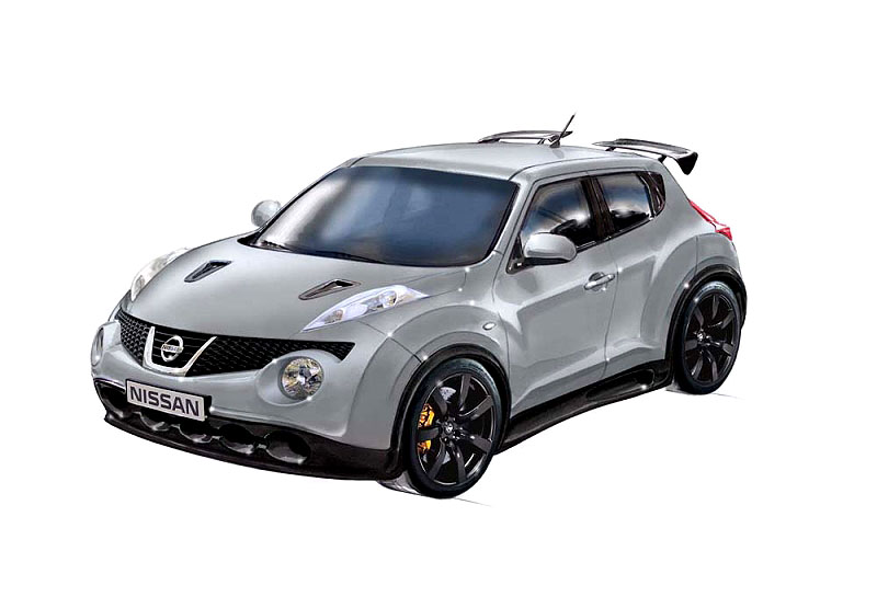 Kompaktní crossover Nissan Juke-R odhalen