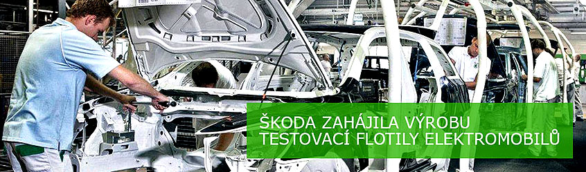 ŠKODA Auto zahájila výrobu testovací flotily deseti Octavií Green E Line s čistě elektrickým pohonem