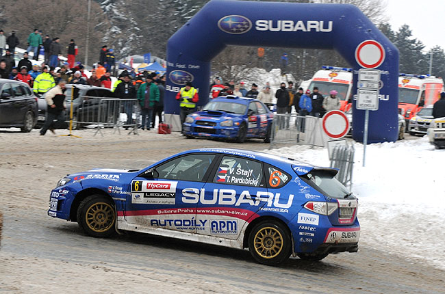 Štajf na Subaru úspěšně završil sezónu 2010