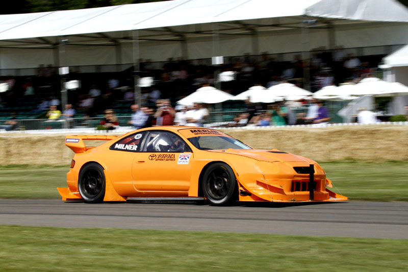 Toyota Celica byla celkově nejrychlejším vozem na Festivalu rychlosti v Goodwoodu 2011