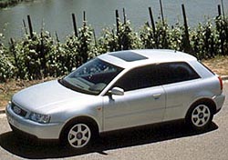 Audi A3 na stříbrném plátně