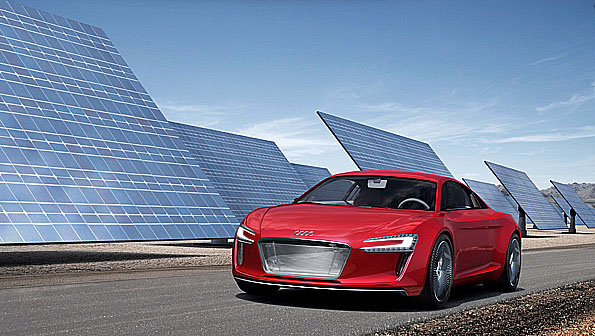 Premiéra na probíhajícím Autosalonu ve Frankfurtu: Audi e-tron