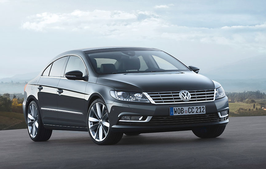 Nový Volkswagen CC - čtyřdveřové kupé - vytváří spojení s luxusní třídou