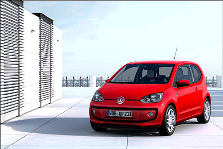 Volkswagen vyvinul nový malý vůz pro 4 osoby s názvem up!