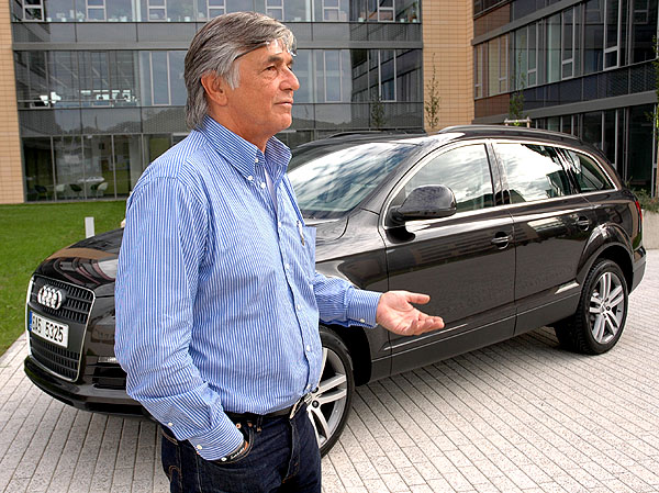 Herec Jiří Bartoška si vybral Audi Q7