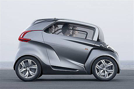 Nový koncept Peugeot BB1 - 100% elektrický vůz - představen na probíhajícím Autosalonu ve Frankfurtu