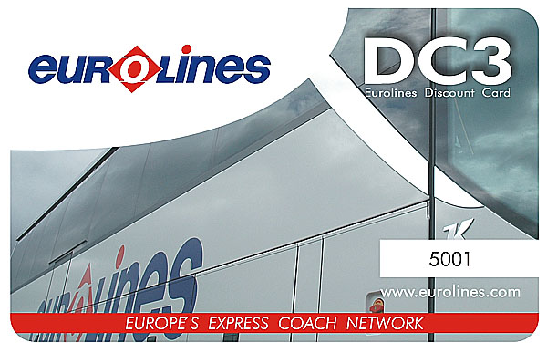 Eurolines Discount Card : cestujte levněji po Evropě